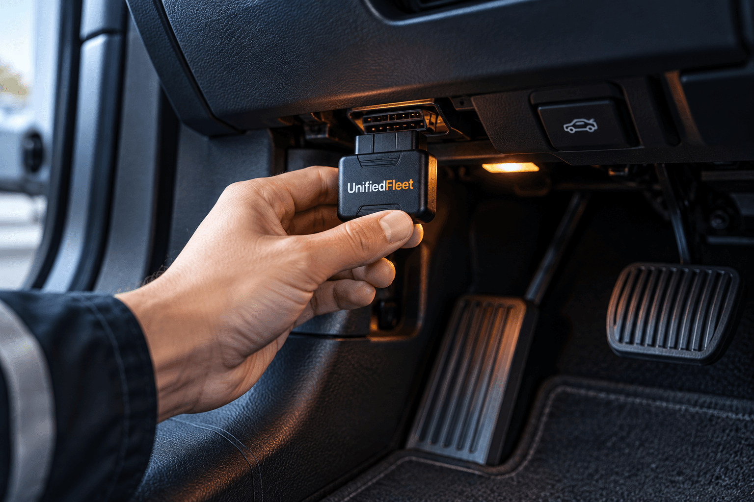 VL505 OBDII tracker installation